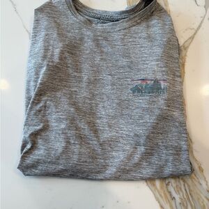 Patagonia Heather Gray Tee